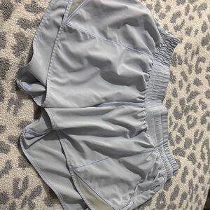 Women's Athletic Shorts in Light Gray